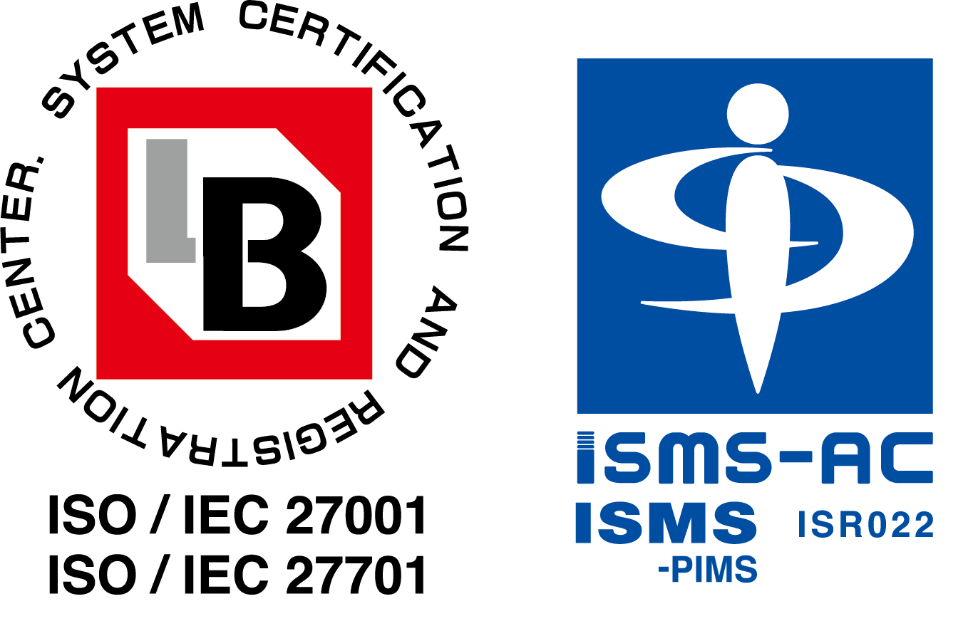 ISMS/PIMS認証ロゴ
